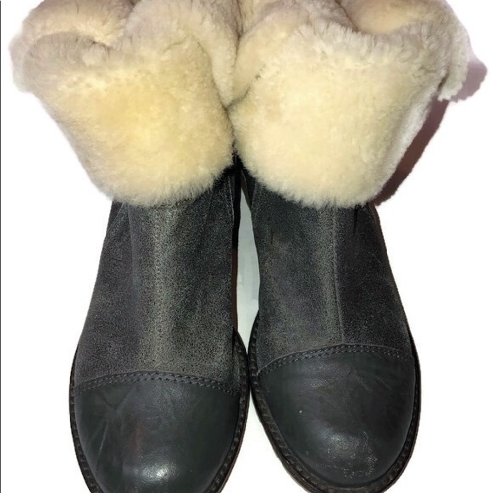 Matt Bernson Gray and Sherpa Distressed Boot. ❤️❤️ - Picture 8 of 8